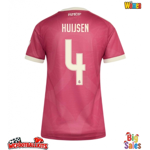 Real Madrid Dean Huijsen #4 Replica Third Stadium Shirt for Women 2026-27 Short Sleeve